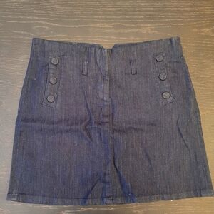Vintage Tweed Skirt with Belt Loops